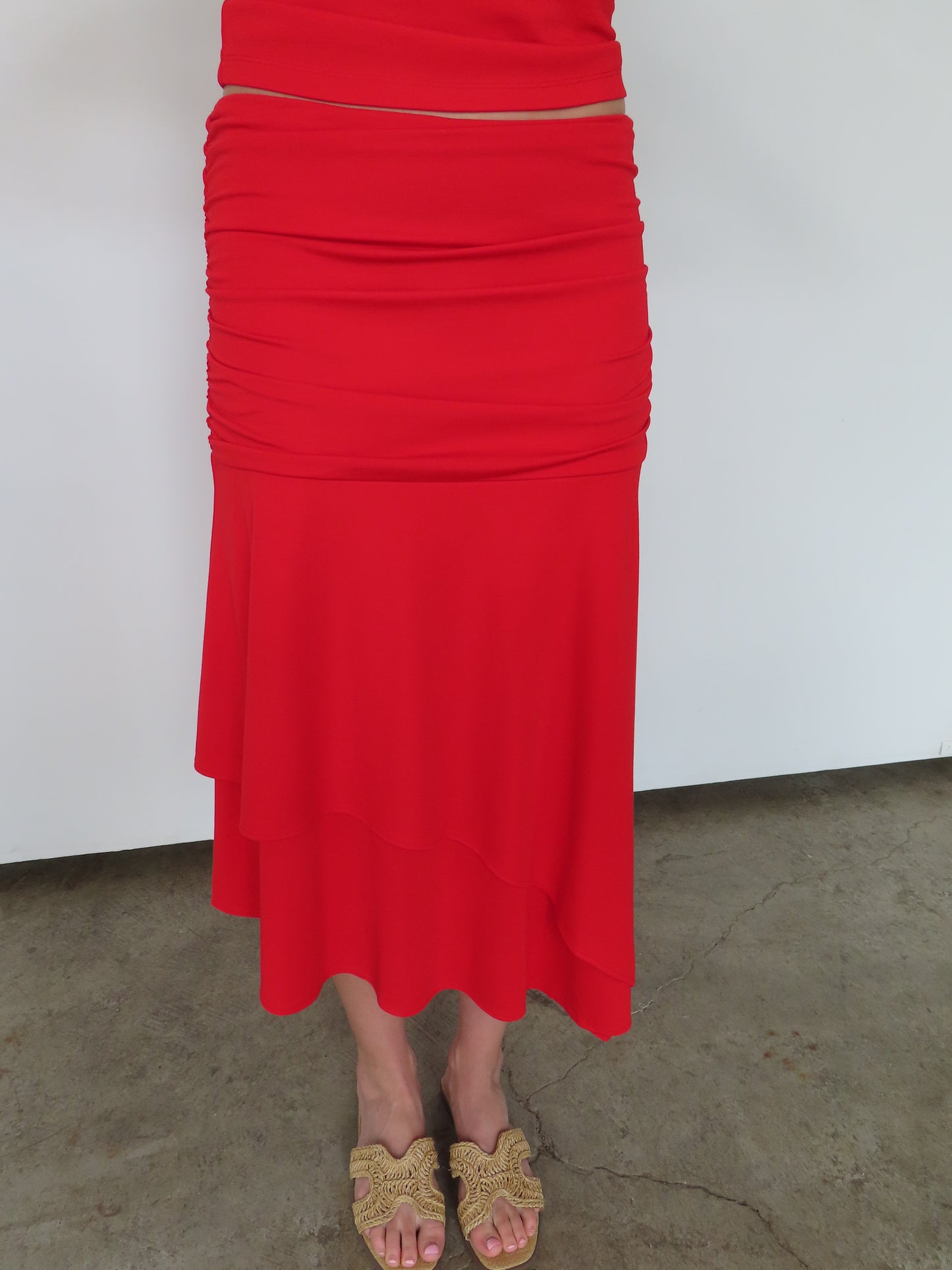 Crystal Midi Skirt