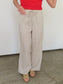 Wide Leg Linen Pants