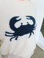 Crab Relaxed Knit Sweater
