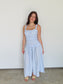 Striped Smocked Dress
