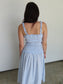 Striped Smocked Dress