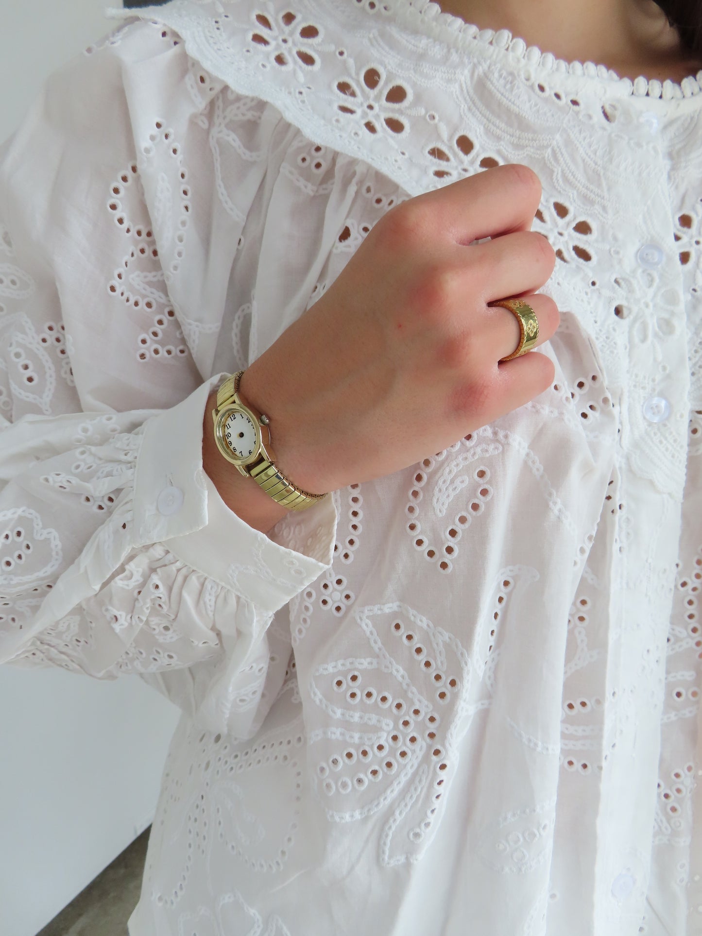 Julia Eyelet Top