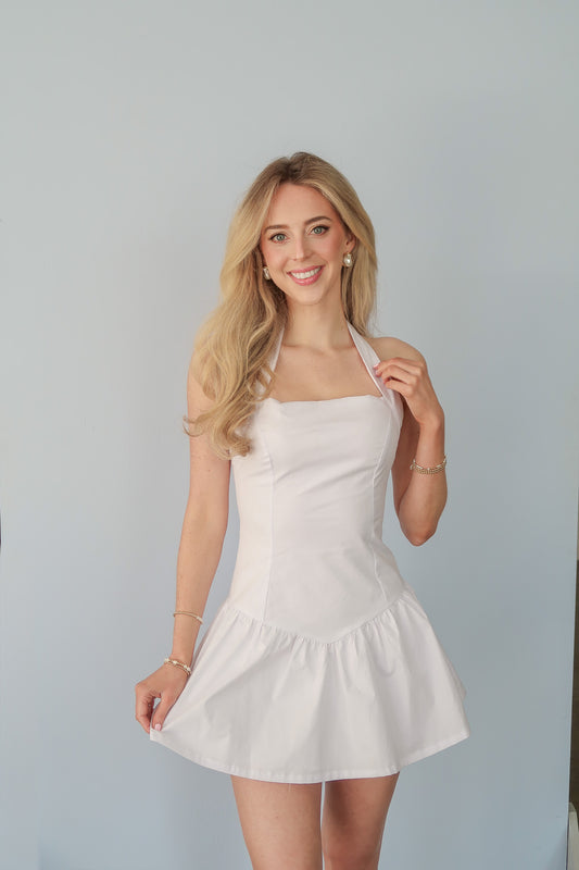 Poplin Mini Dress