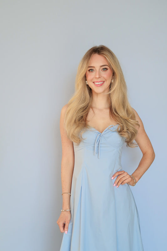 Sara Pleated Midi Dress