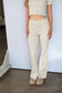 Fold Over Floral Pants