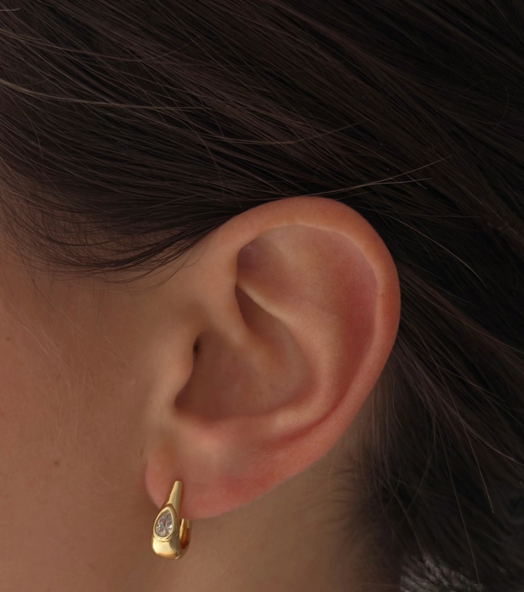 ALV Jewels Hudson Huggie Hoops