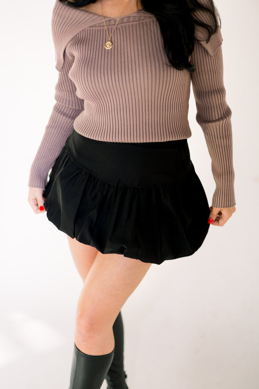 Bubble Mini Skirt