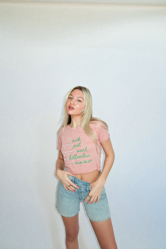 Girls Just Want Mimosas Tee