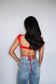 Cherry Knitted Crop Top FINAL SALE